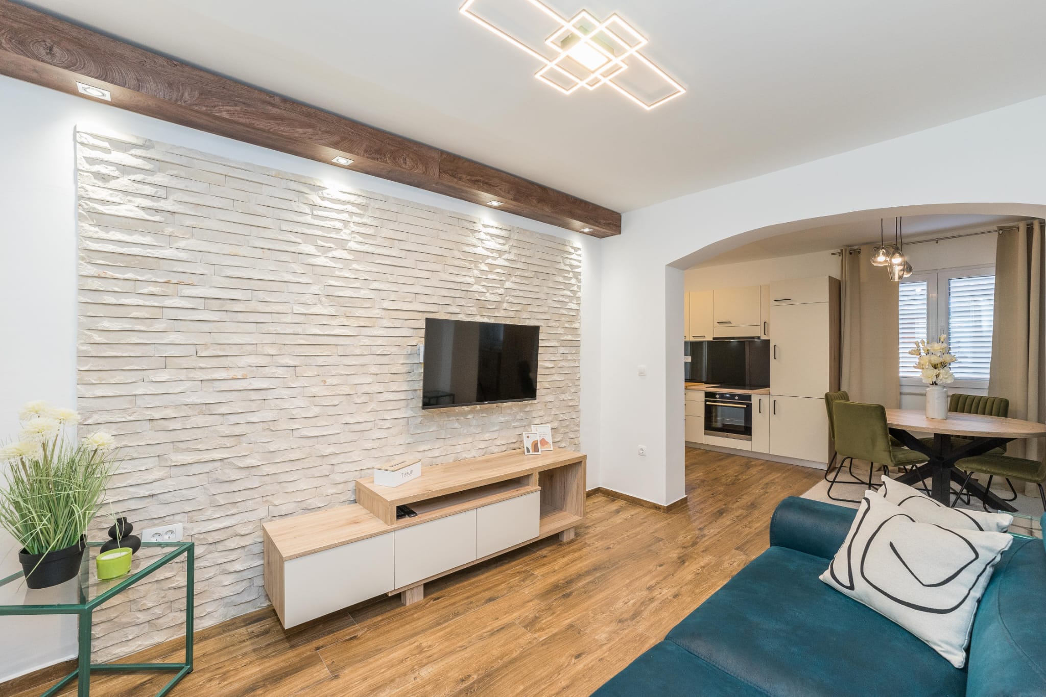 Dvosoban stan na poluotoku u Zadru